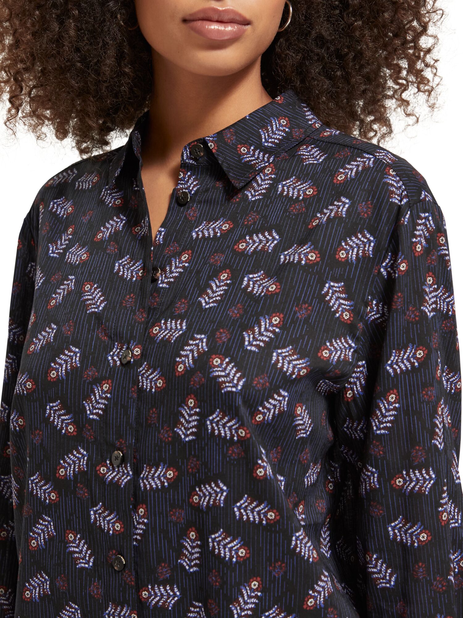 Scotch & Soda All over printed relaxed fit shirt