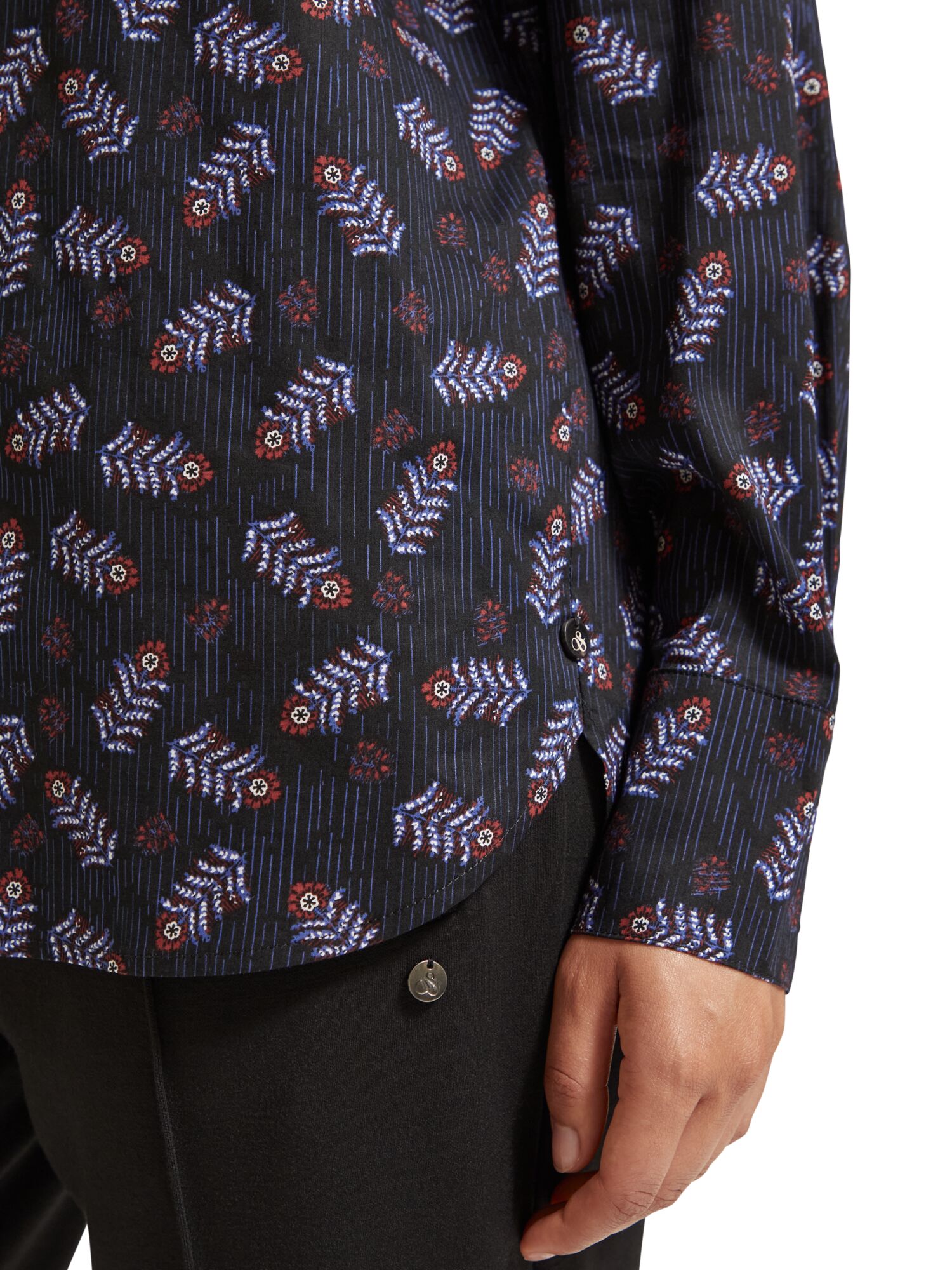 Scotch & Soda All over printed relaxed fit shirt