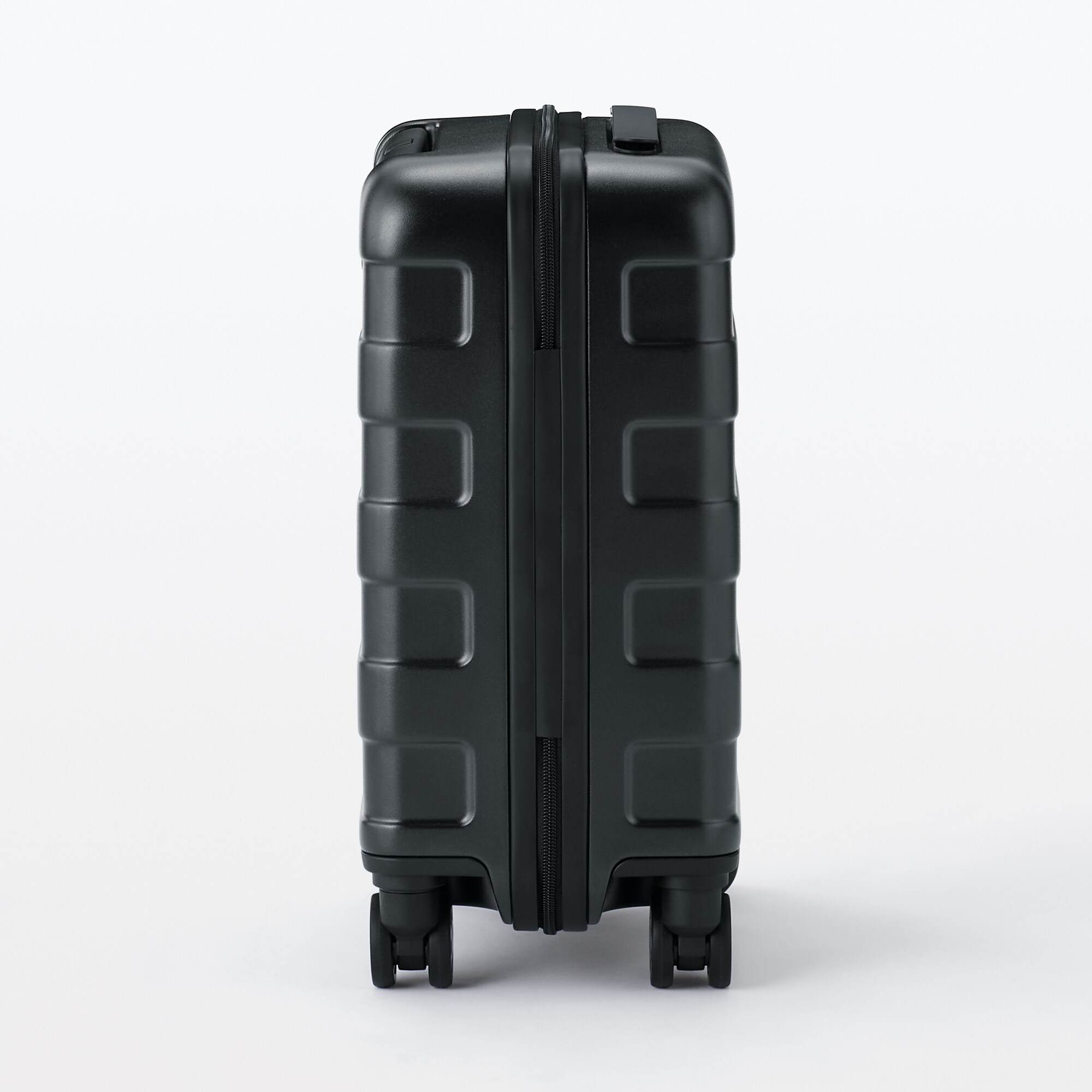 Free adjustable handle Hard carry-on suitcase (20L) Black