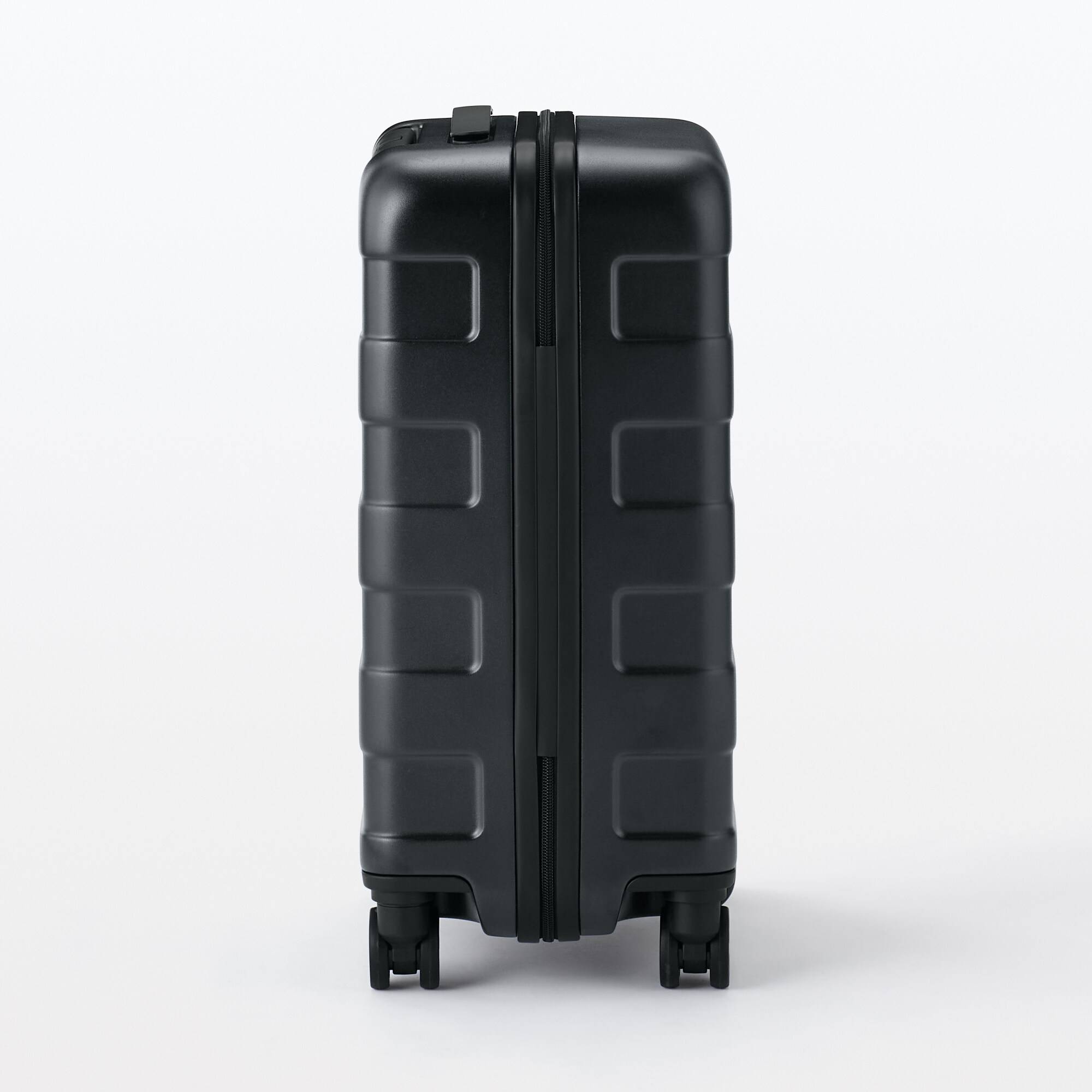 Free adjustable handle Hard carry-on suitcase (36L) Black