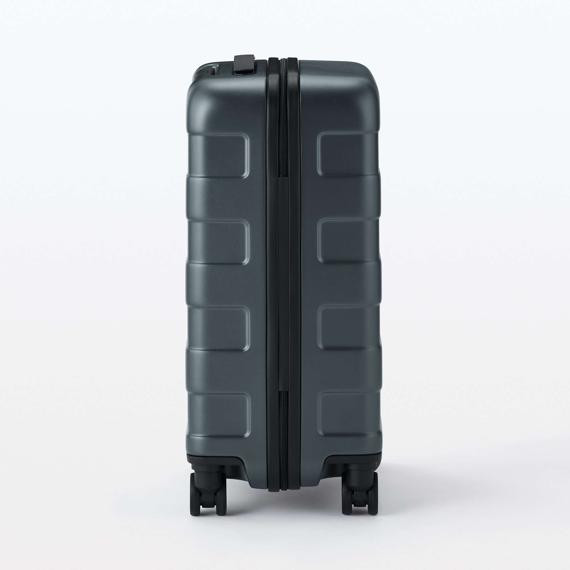 Free adjustable handle Hard carry-on suitcase (36L) Dark Grey