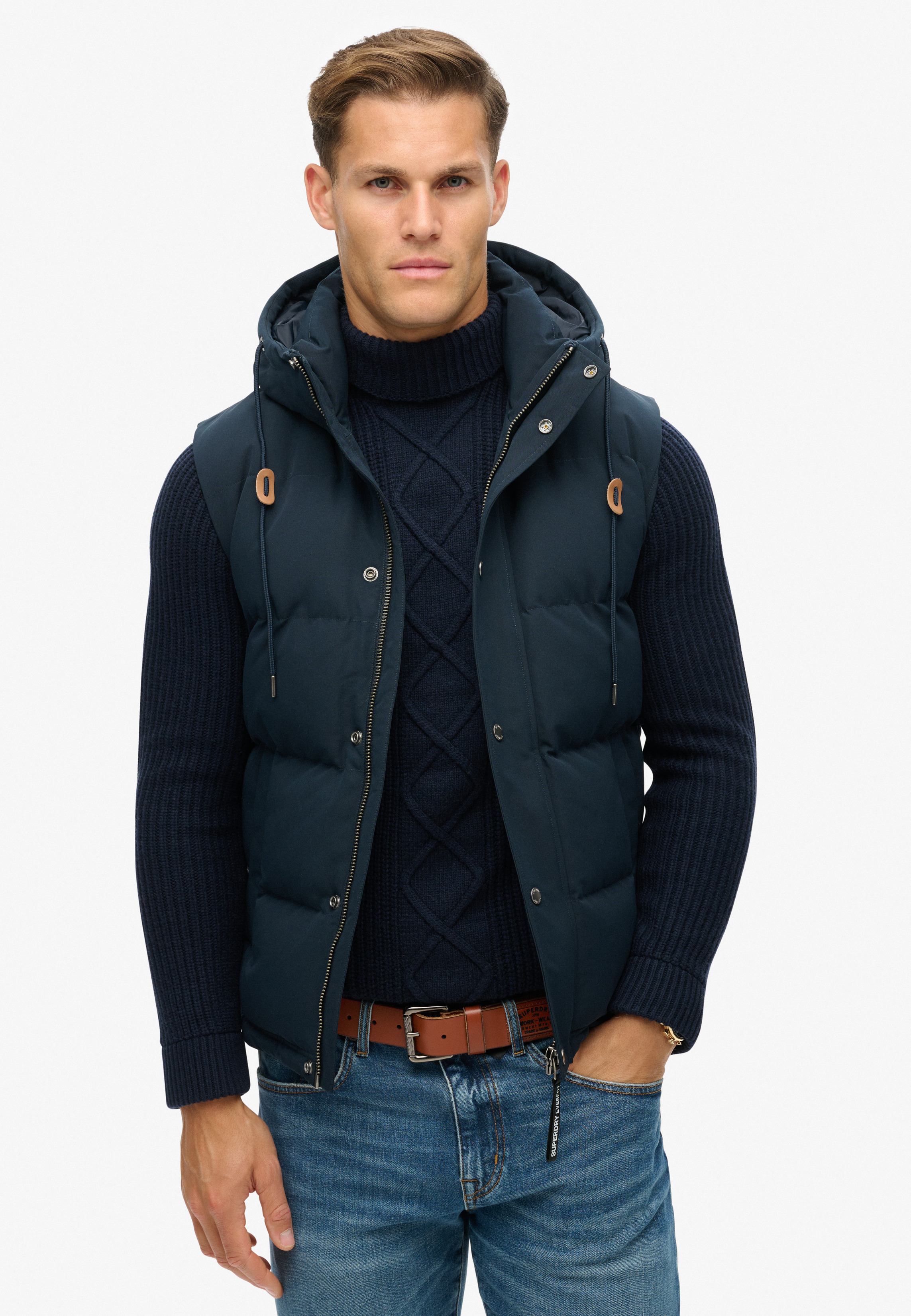 EVEREST HOODED PUFFER GILET