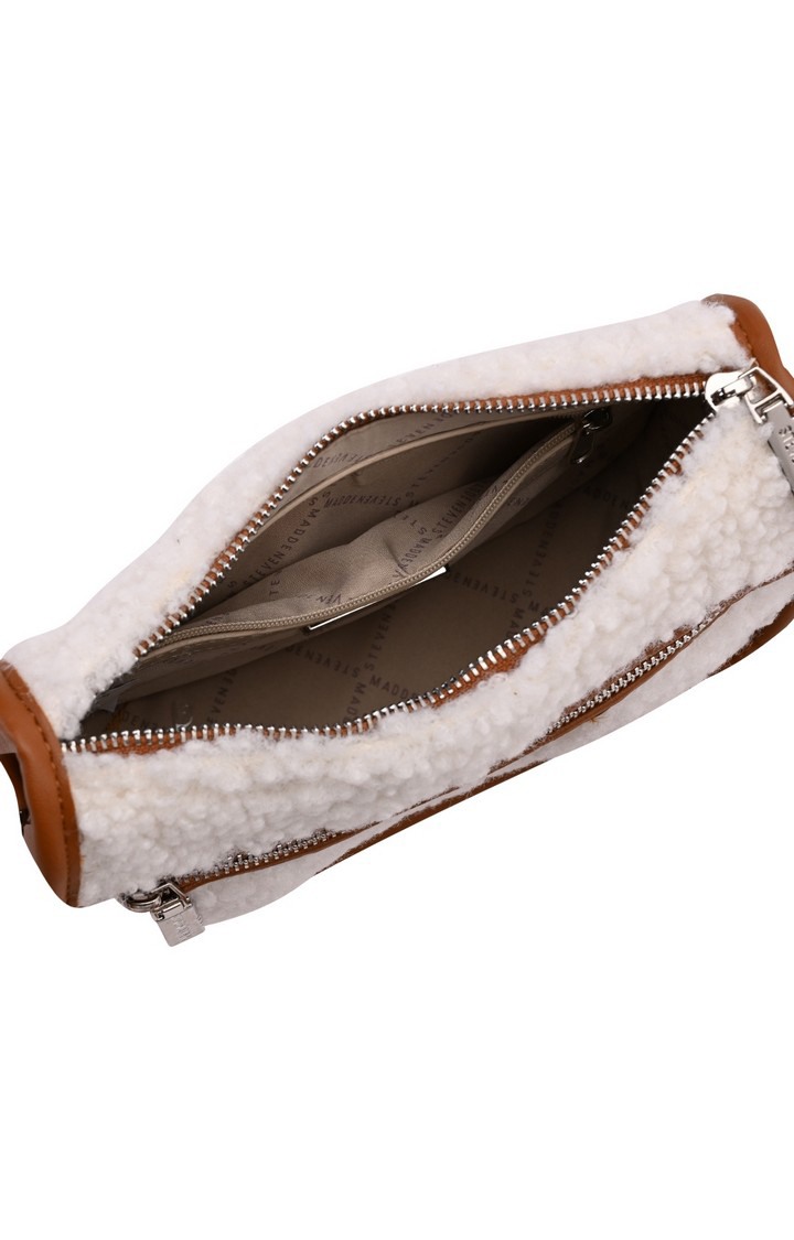 Bnellie Sherpa Cream Handbags