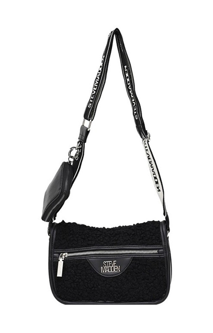 Bnellie Sherpa Black Handbags