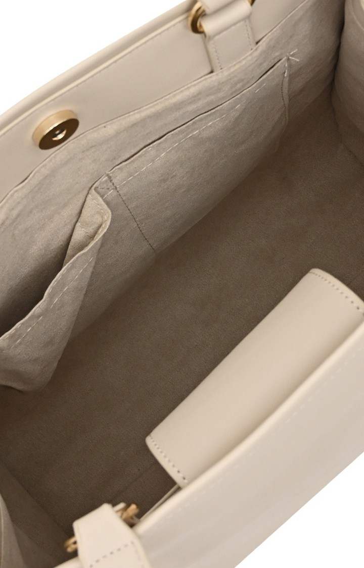 Belsie White Handbags