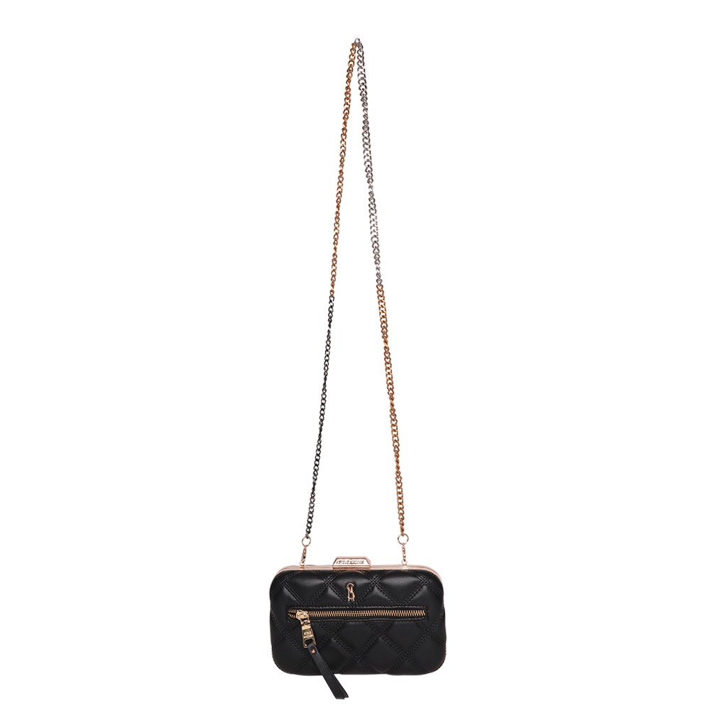 Bgilda Black-Gold Clutches & Wallets