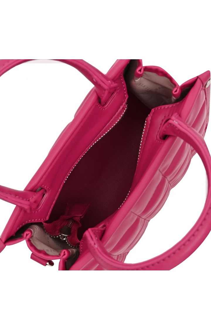 Bniko Quilted Pink Handbags