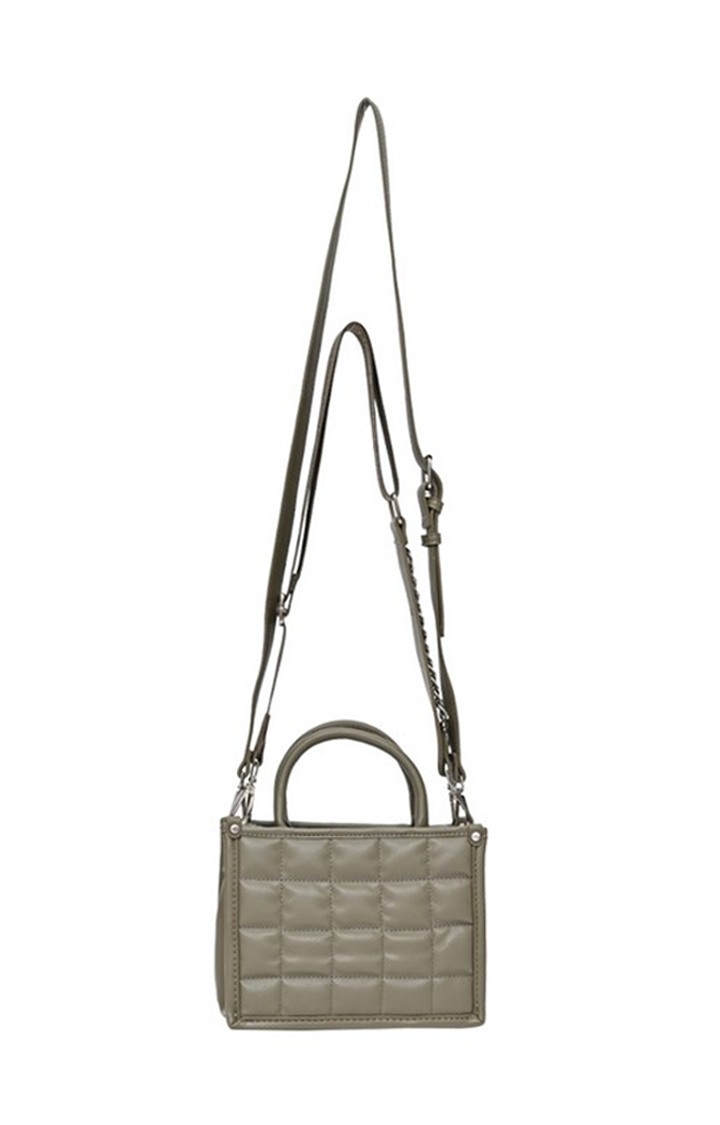 Bniko Quilted Green Handbags