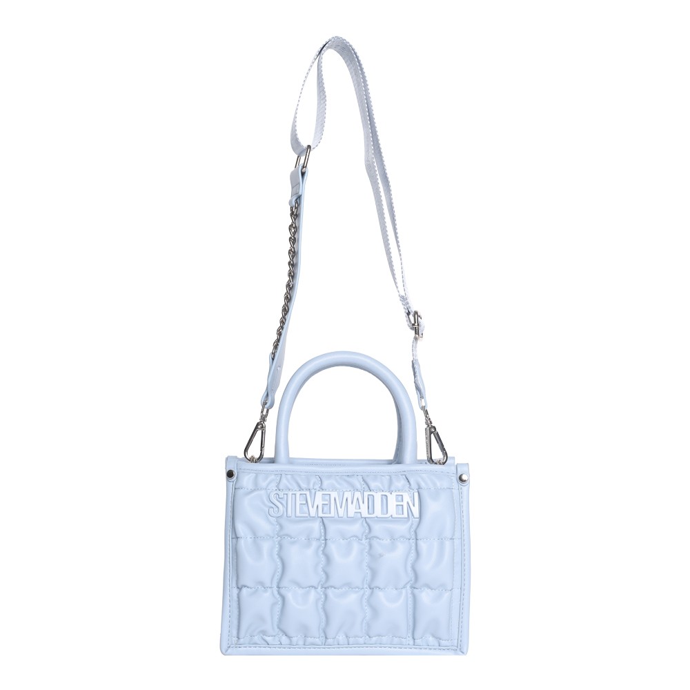 Bniko Quilted Blue Haze Satchel