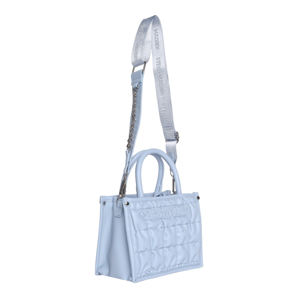Bniko Quilted Blue Haze Satchel