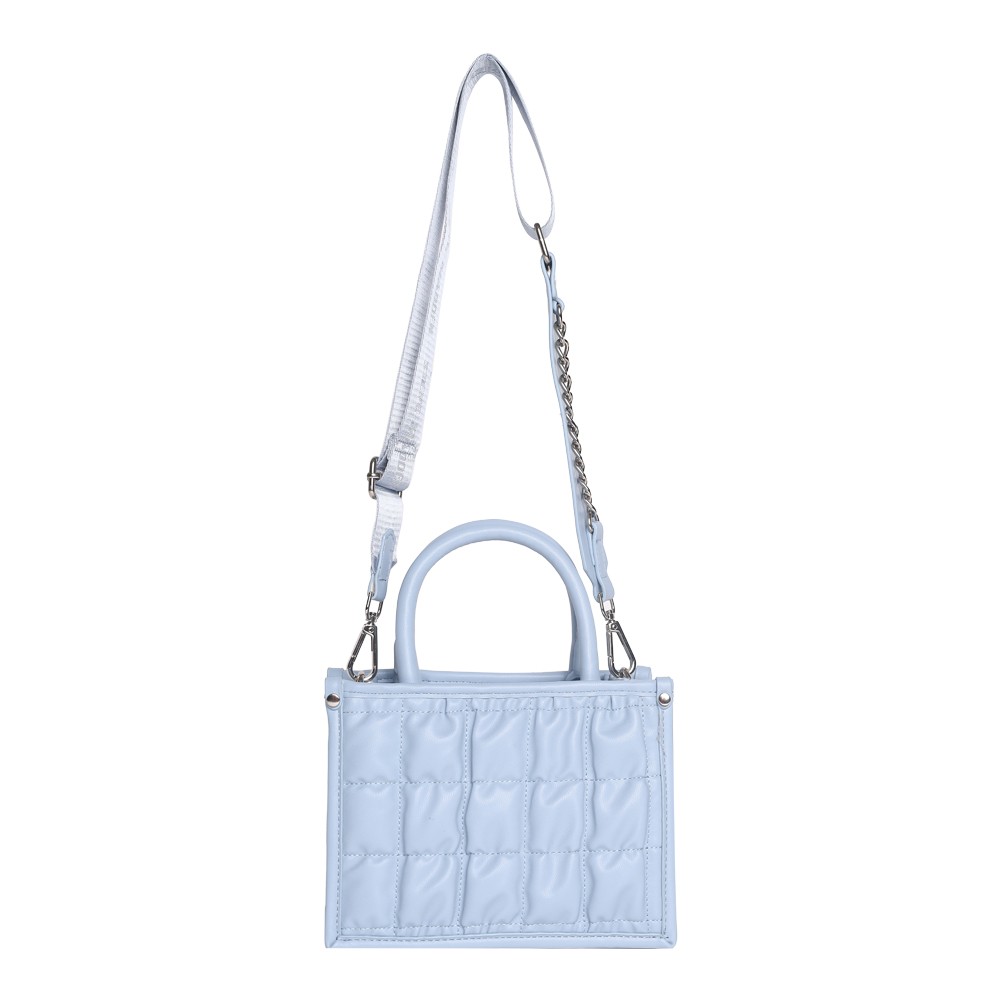 Bniko Quilted Blue Haze Satchel