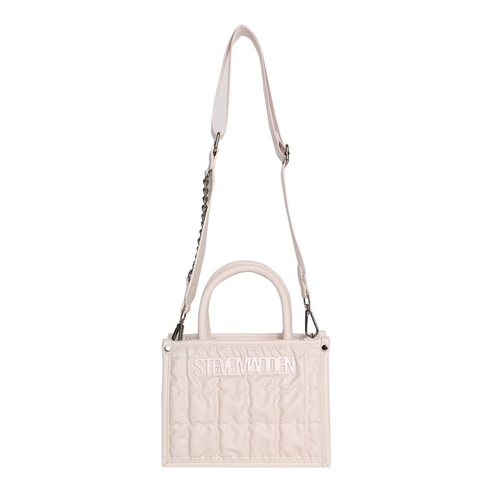 Bniko Quilted Vanilla Satchel