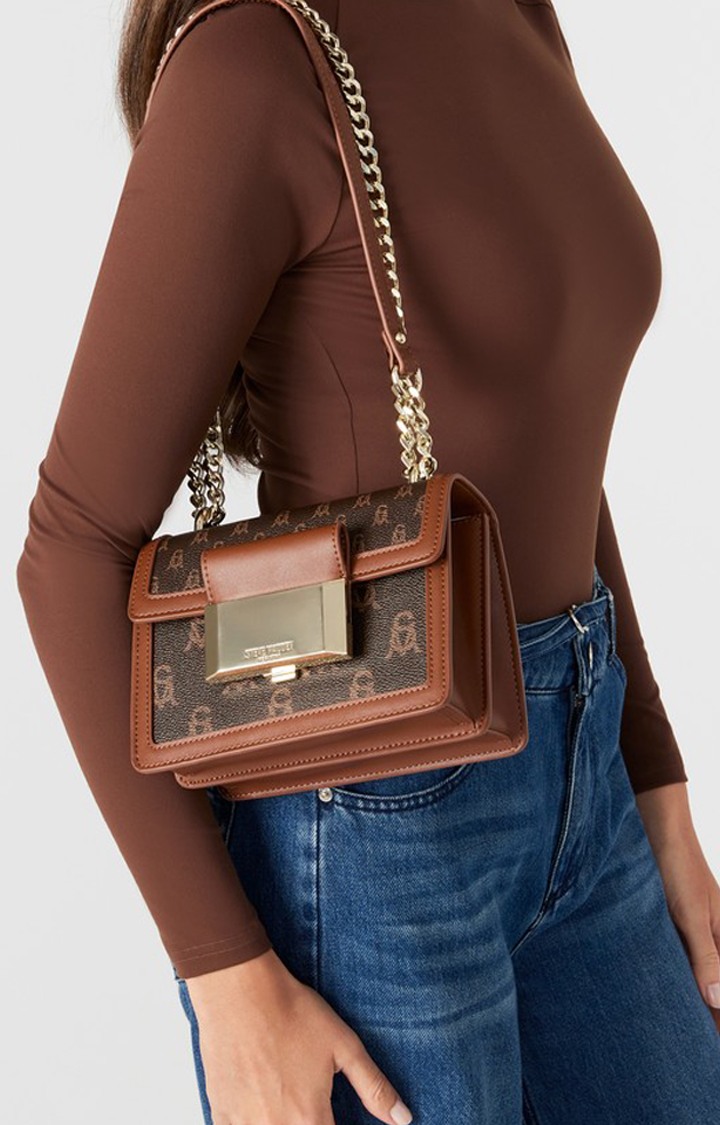 Bportia Brown Handbags