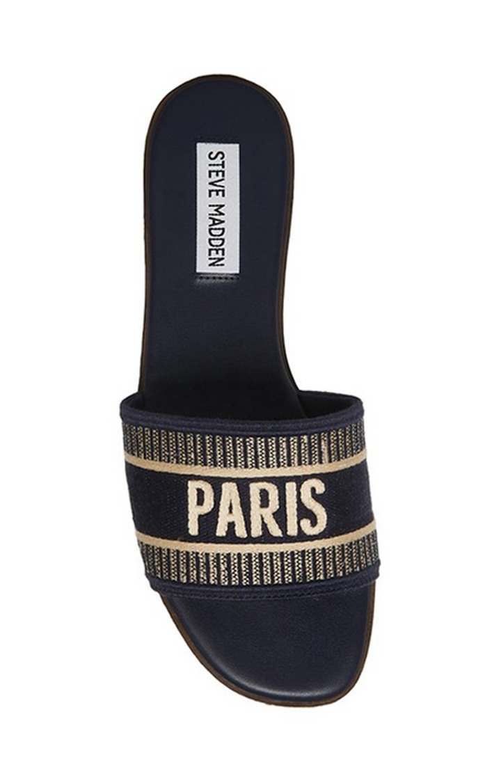 Knoxx Navy Flats