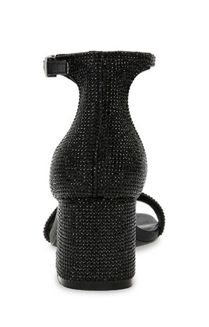 Epix-R Black Heel Sandals
