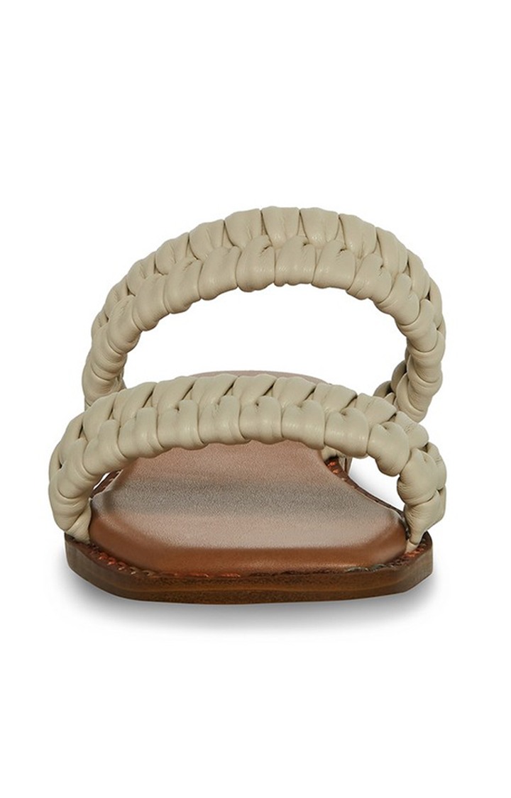 Stacie White Flats
