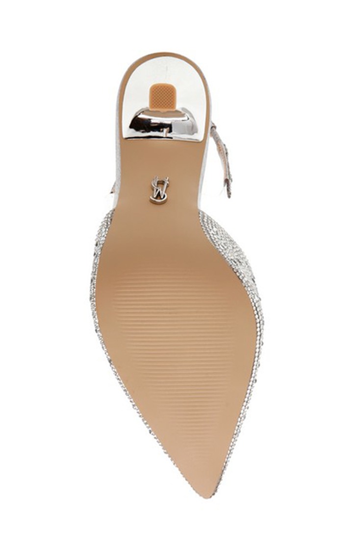 Fling-R Silver Pumps