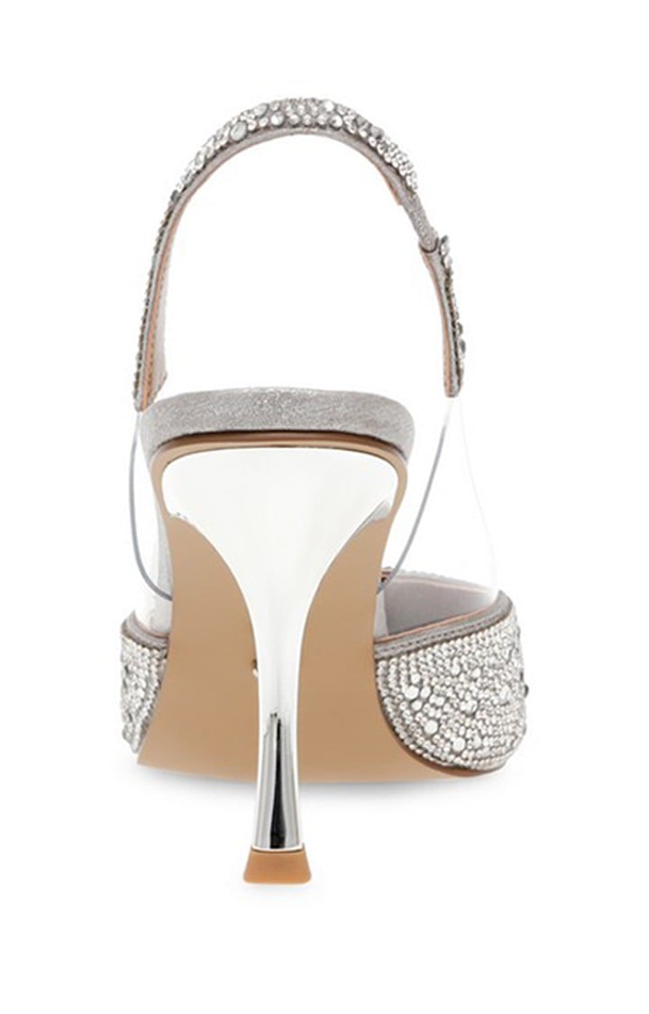 Fling-R Silver Pumps
