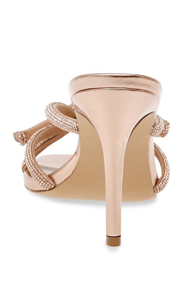 Riverton Rose Gold Heel Sandals