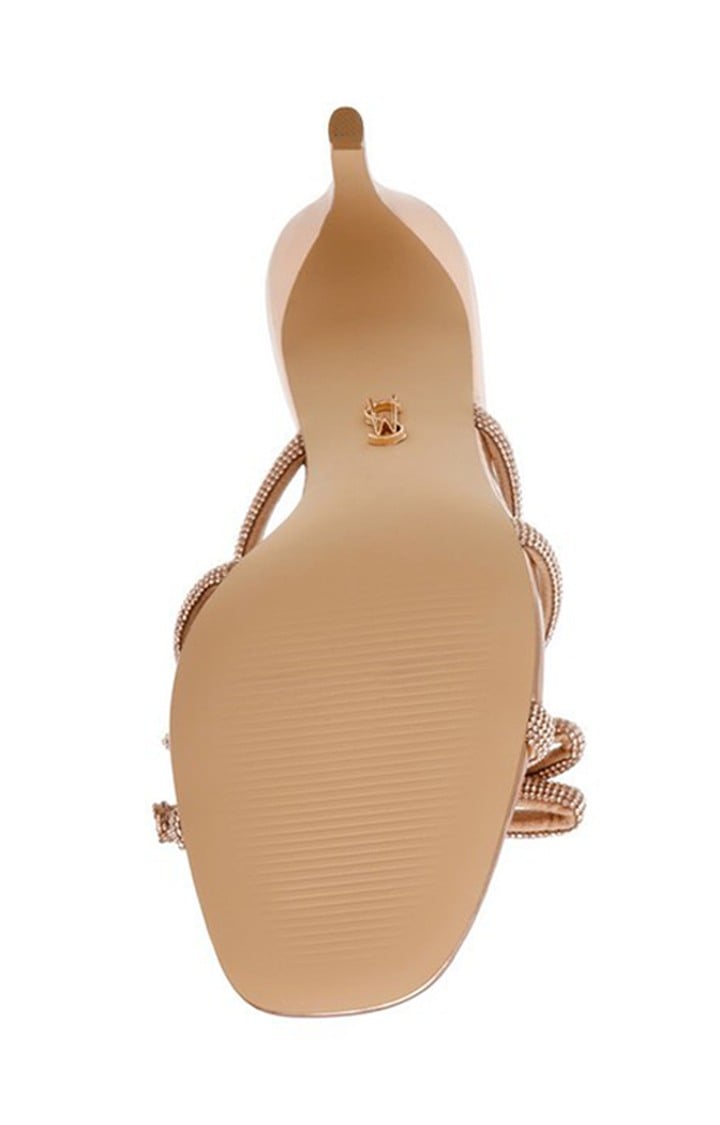 Riverton Rose Gold Heel Sandals
