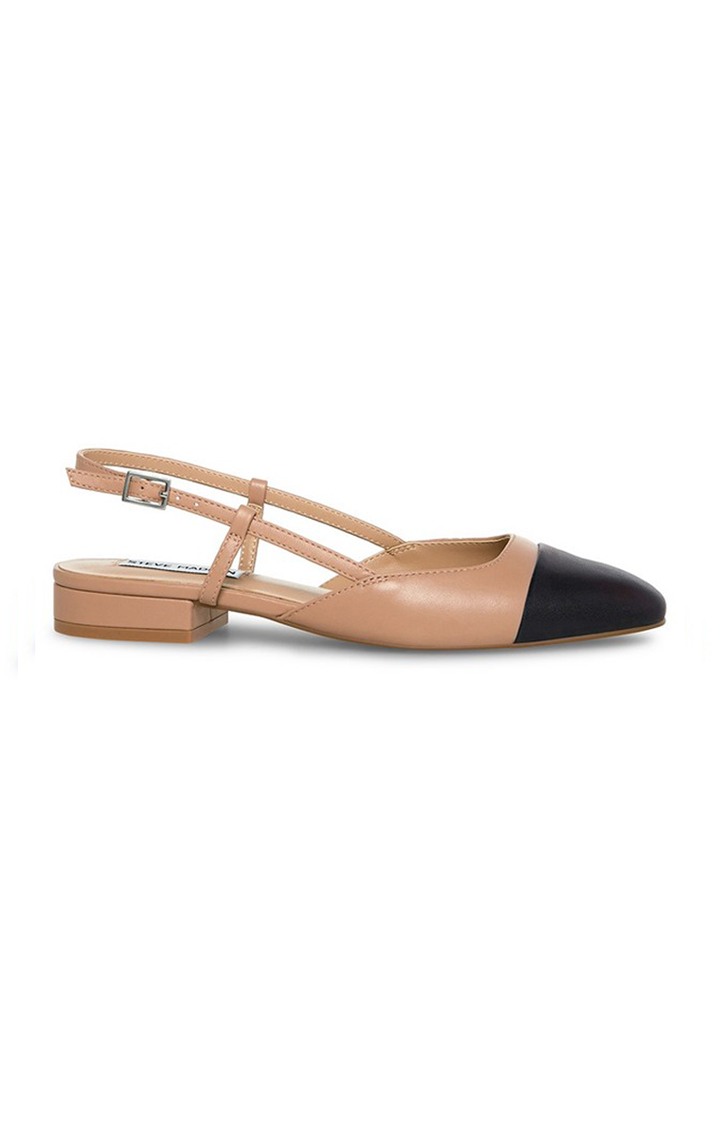 Belindaa Tan Closed Flats & Ballerinas