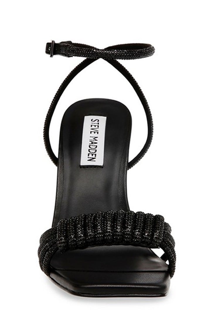 Light Up Black Heel Sandals