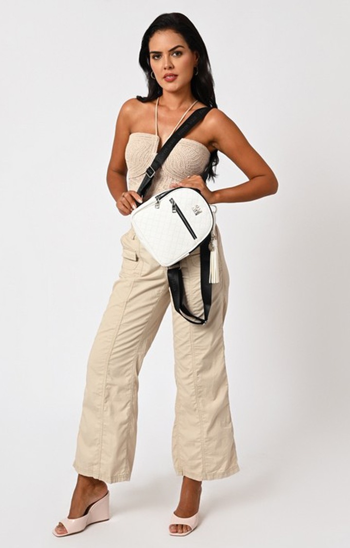 Bblogo Update White Handbags