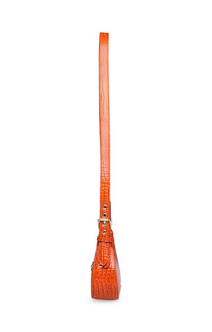Bjustine Orange Handbags