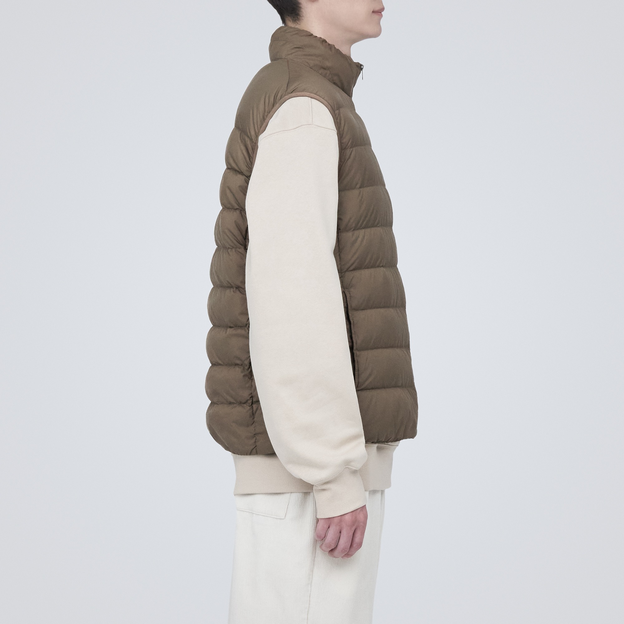 Muji down vest cheap
