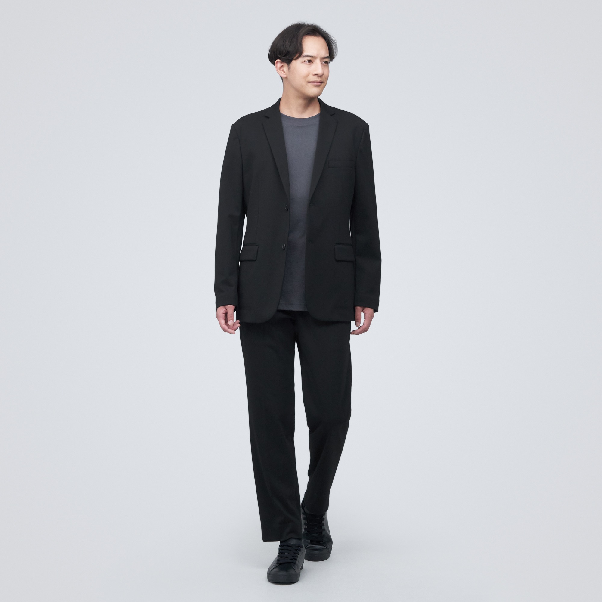 Stretch jersey jacket