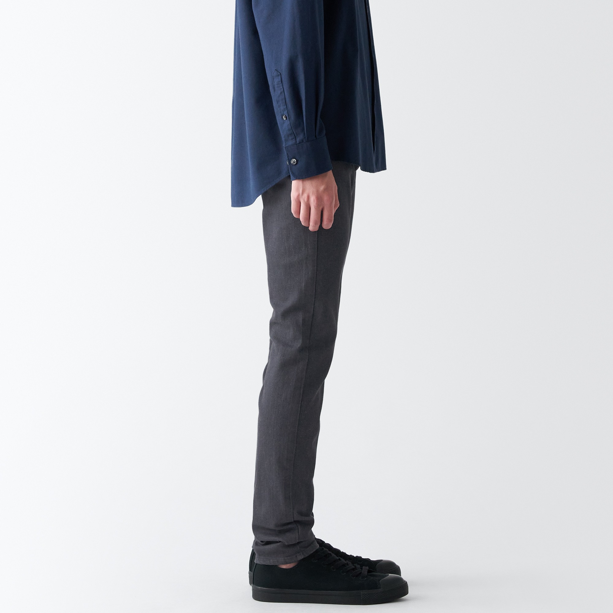 MUJI | Super stretch denim skinny pants inseam 82cm