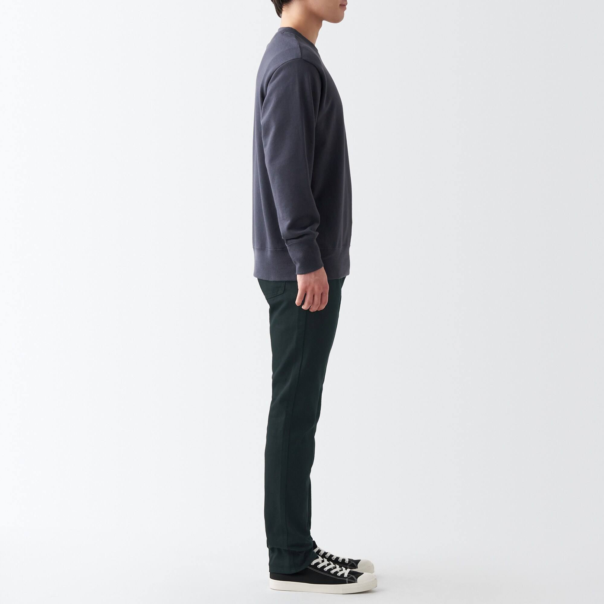 MUJI | Stretch denim slim pants inseam 82cm