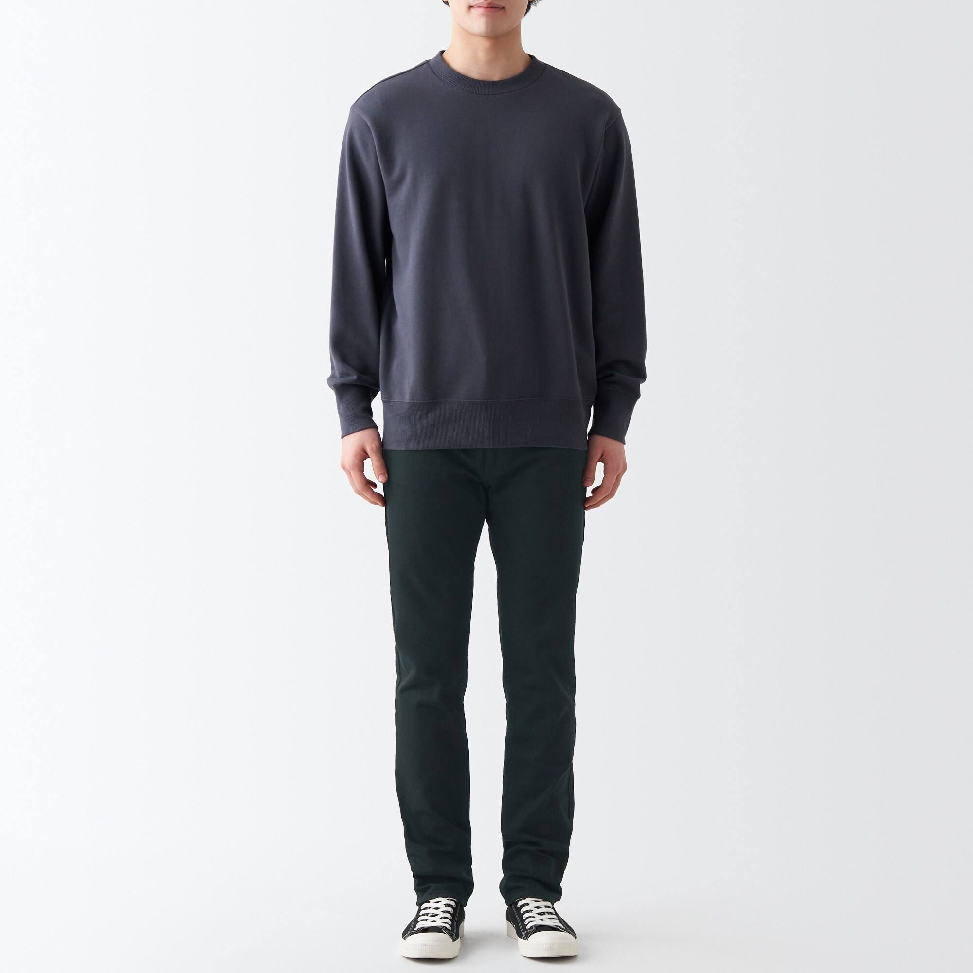 MUJI | Stretch denim slim pants inseam 82cm