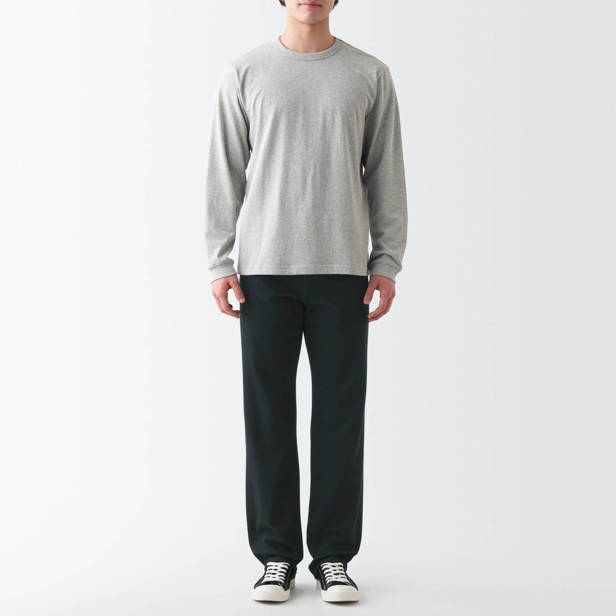 MUJI | Denim regular fit pants inseam 82cm