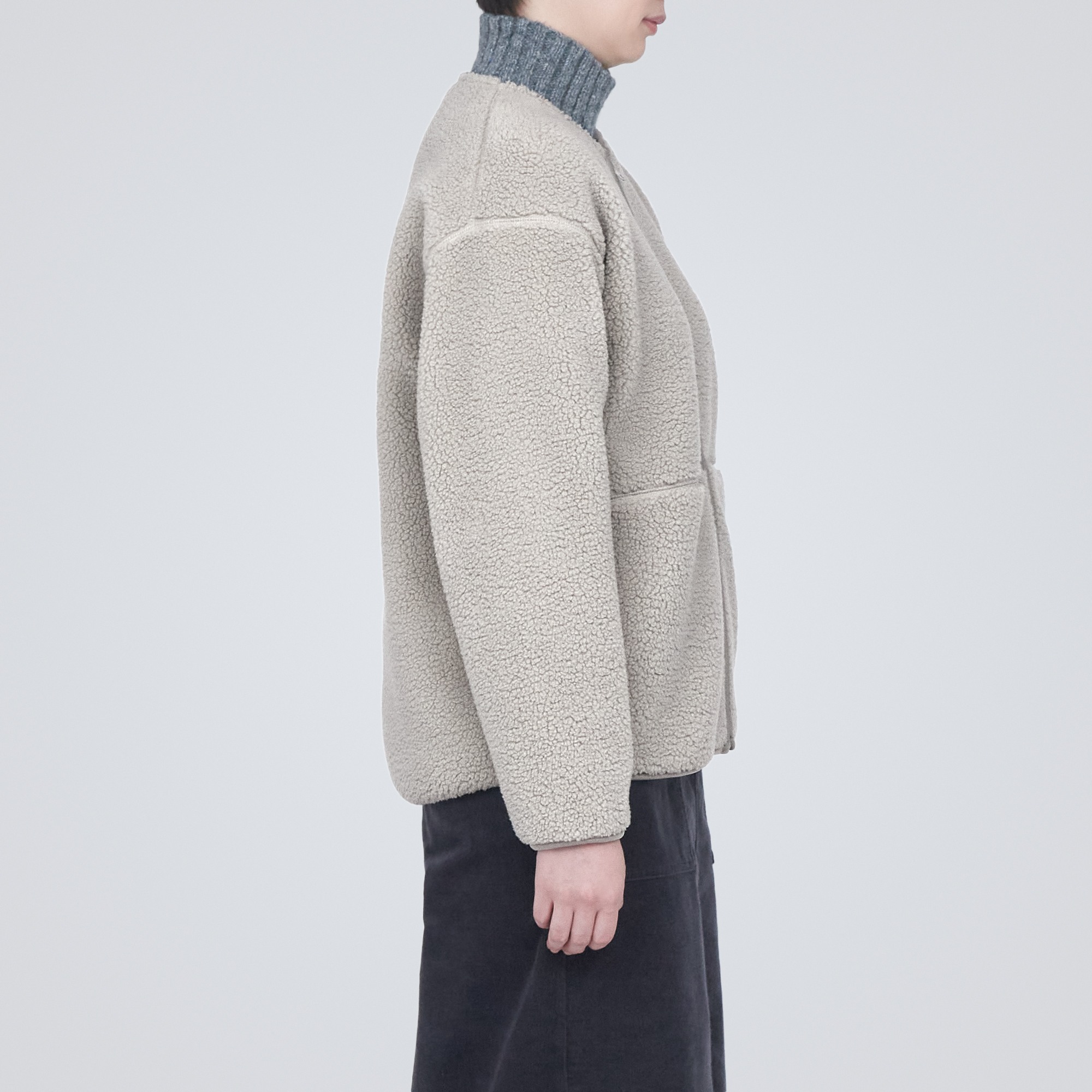 MUJI | Boa fleece jacket
