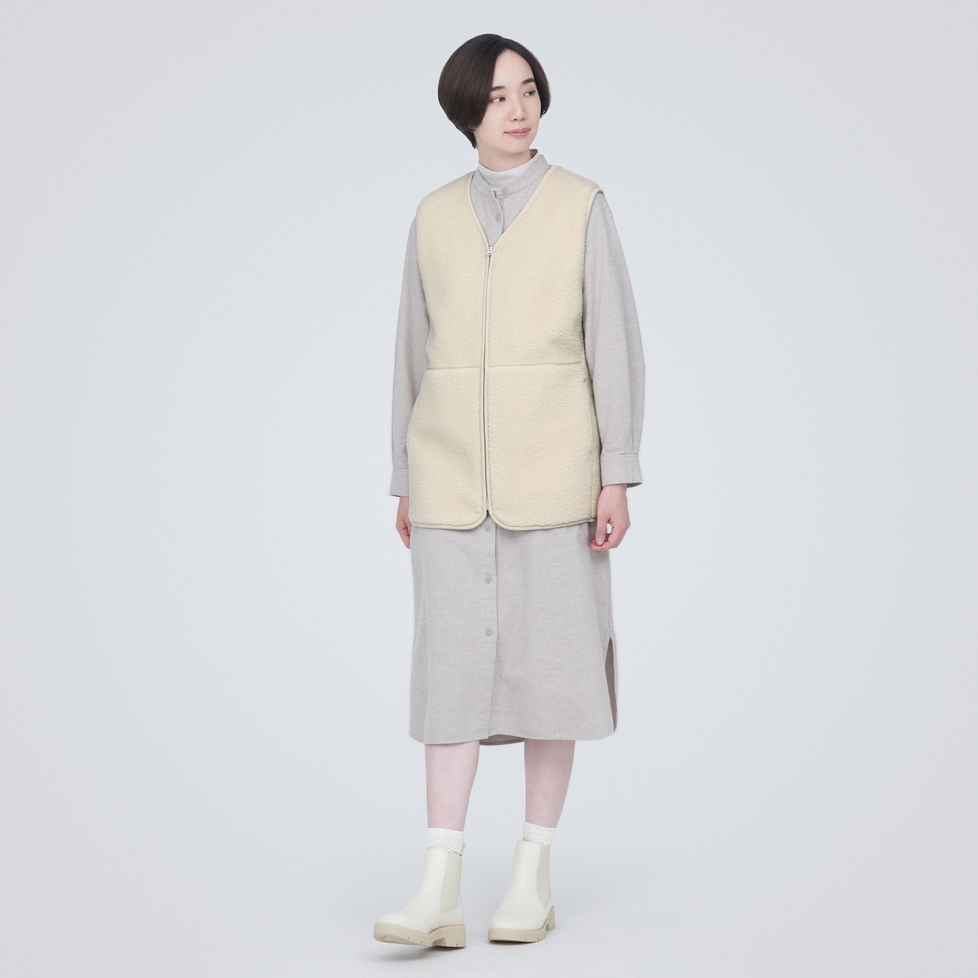 Boa fleece vest