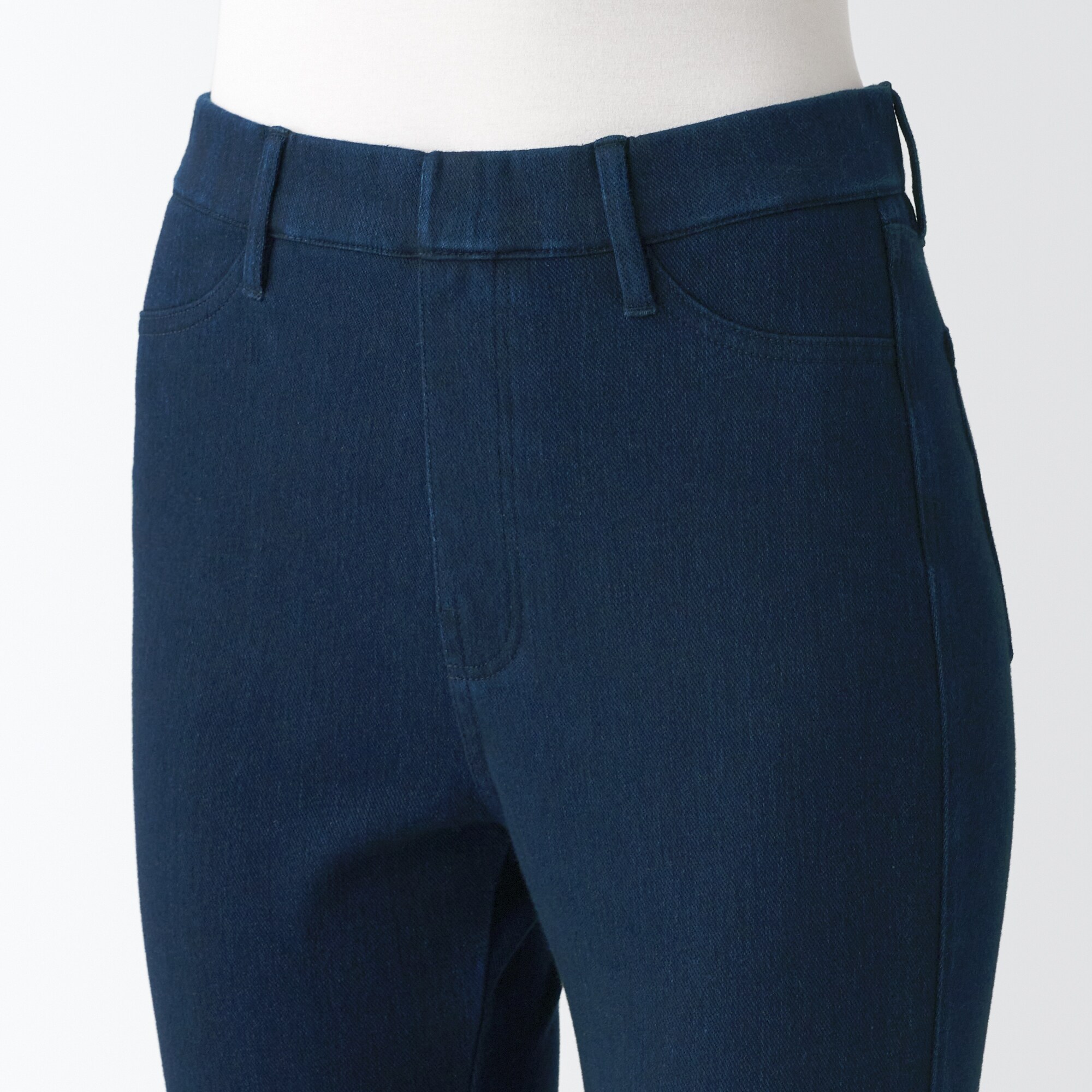 Stretch denim leggings on sale