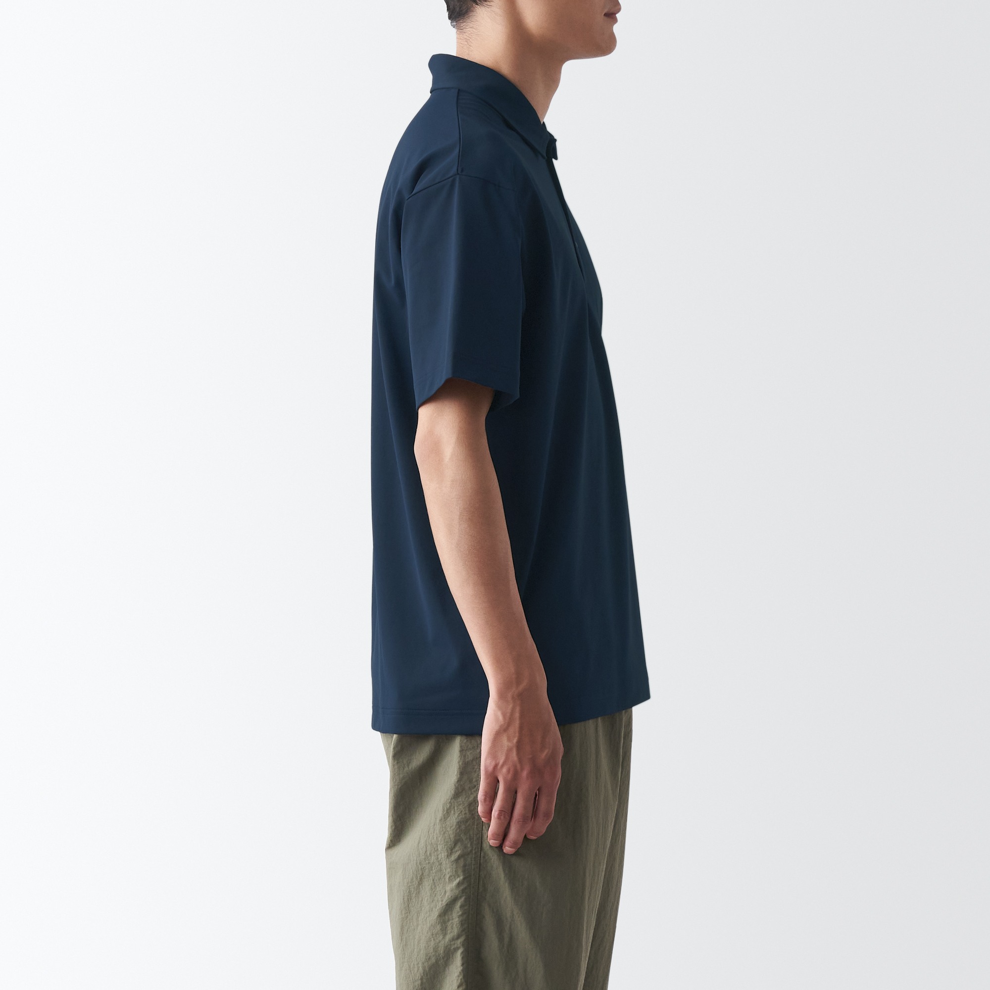 MUJI | Quick dry polo-shirt (ASEAN)