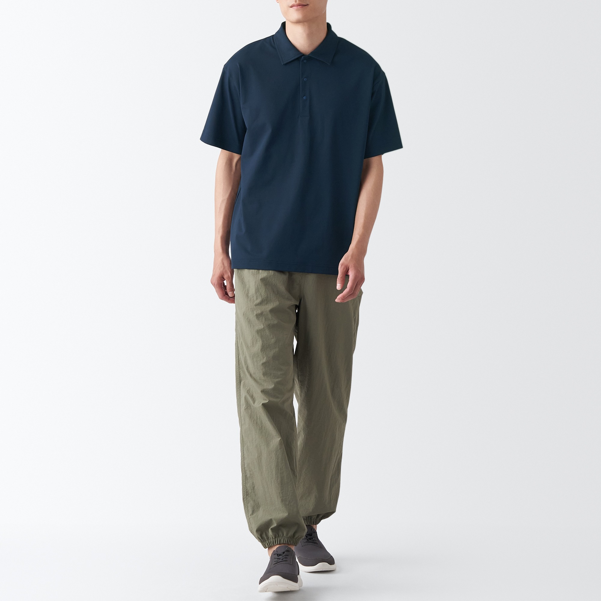 MUJI | Quick dry polo-shirt (ASEAN)