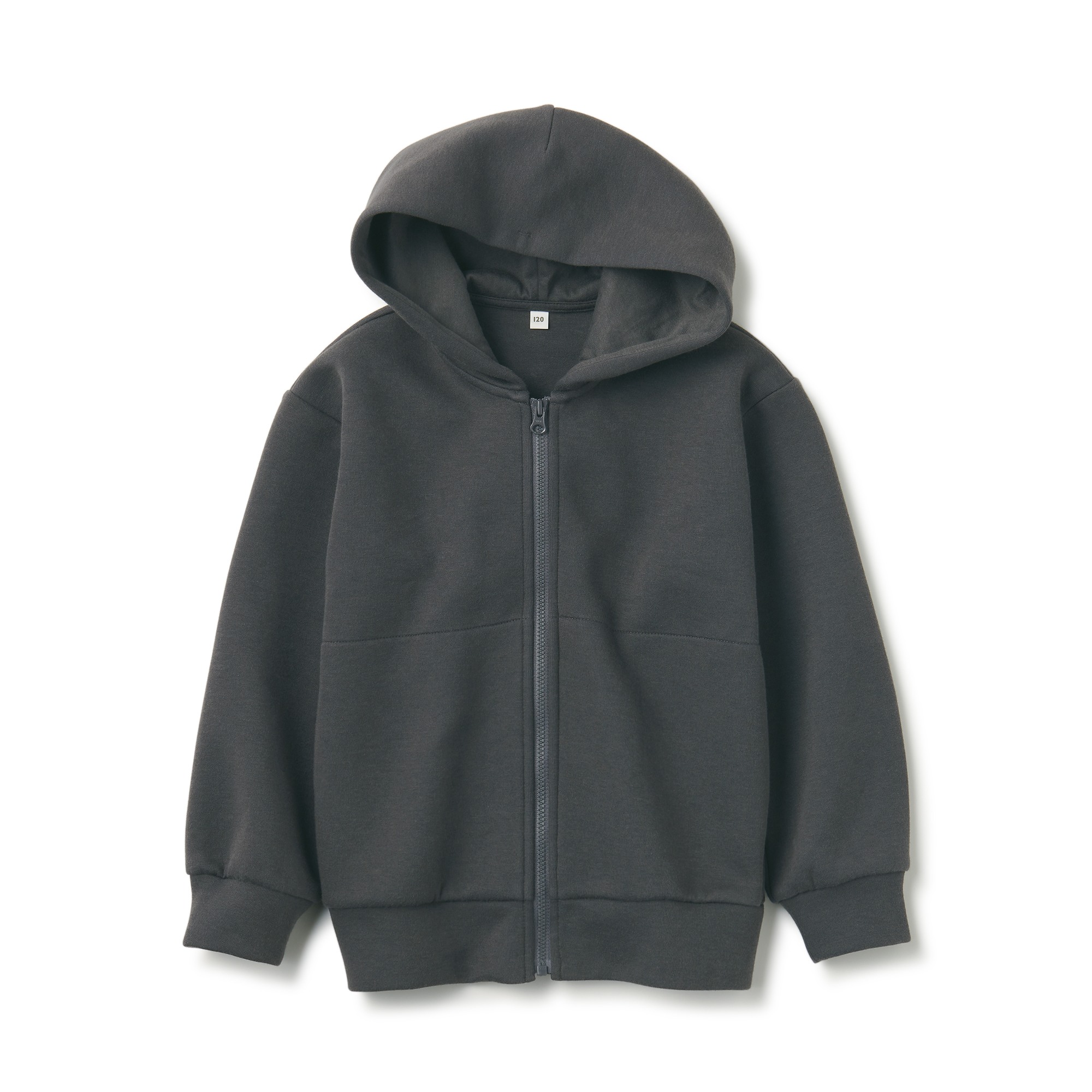 MUJI | Double knitted sweat Zip up hoodie(Kids)