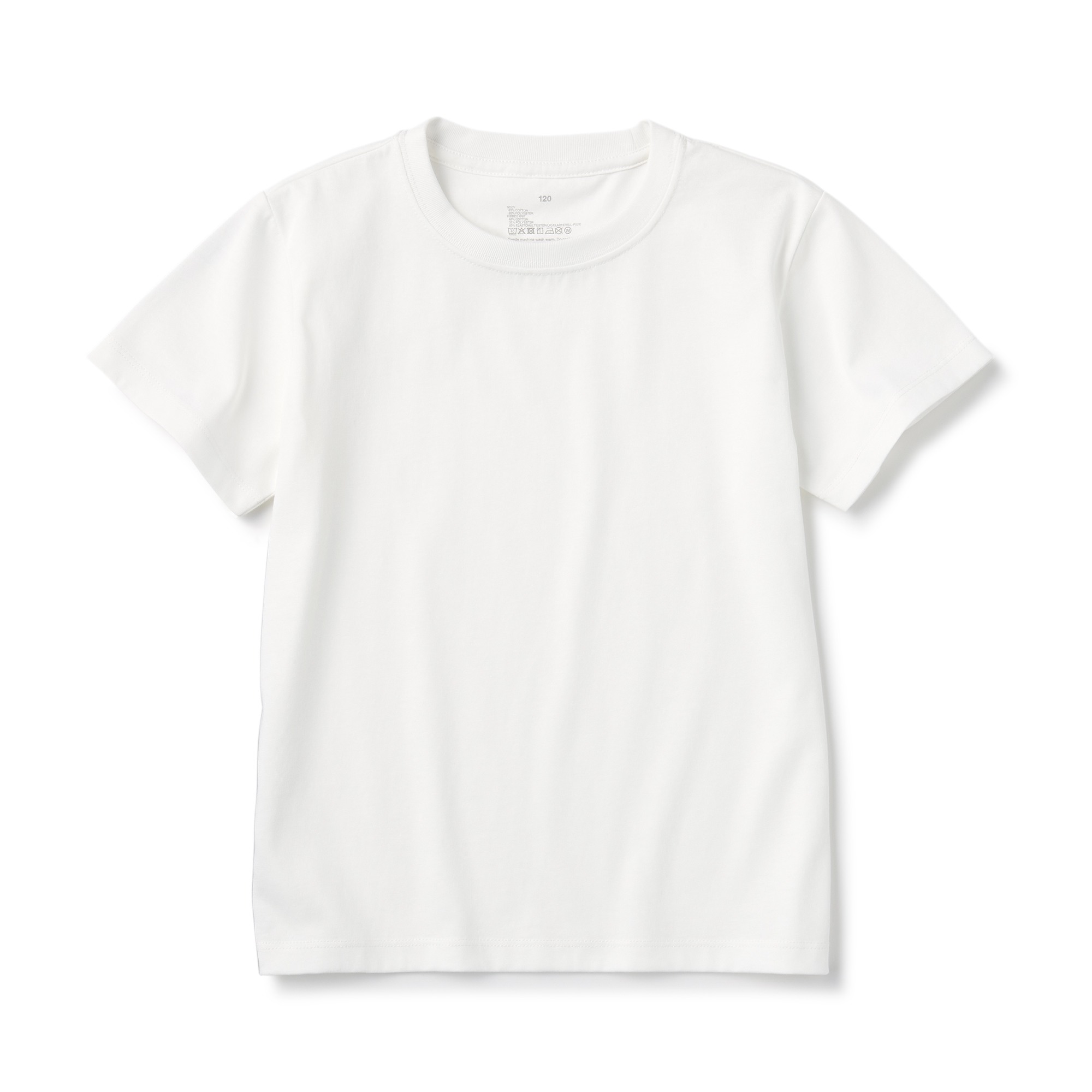 MUJI | Cool touch Crew neck Short Sleeve T-shirt (Kids)