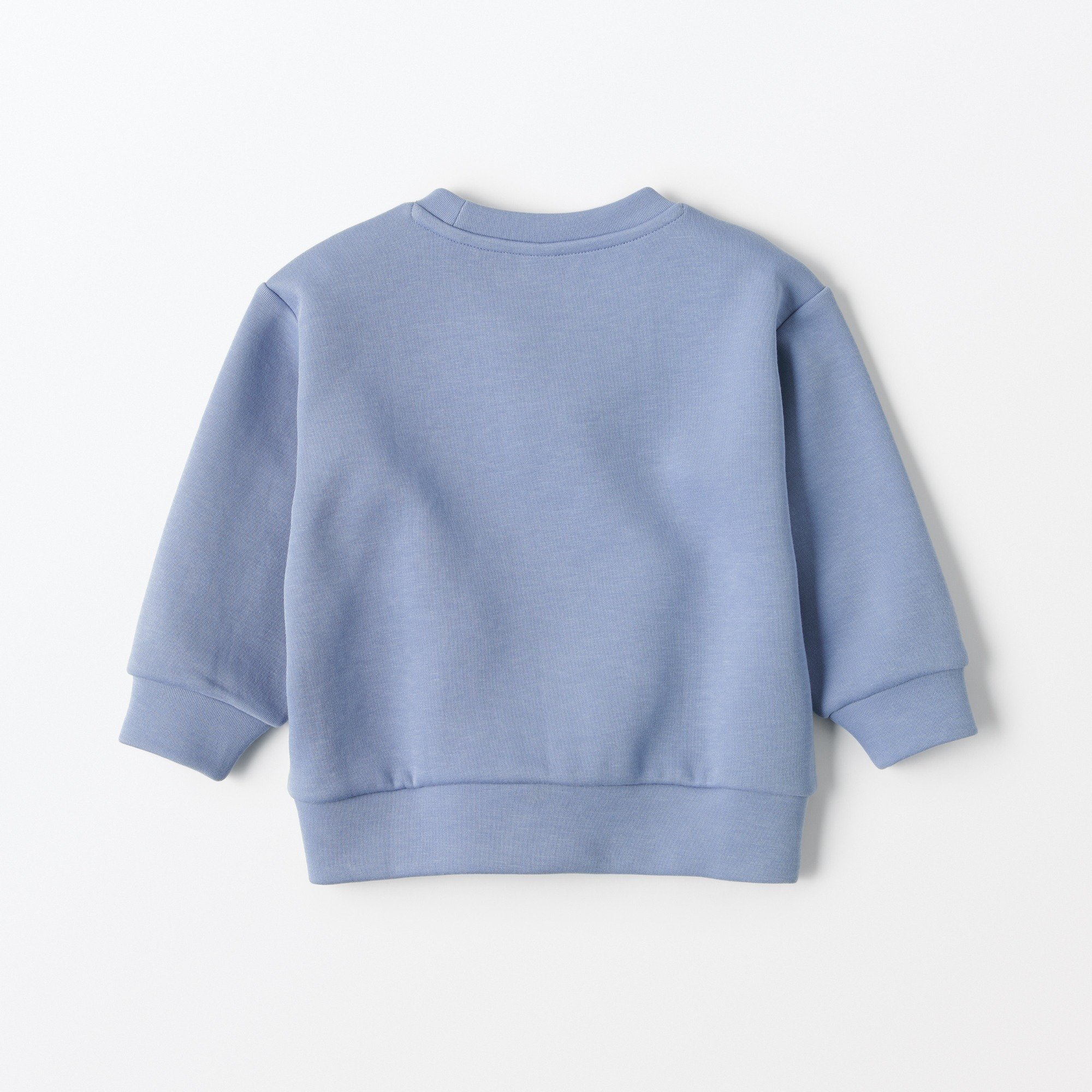 MUJI | Embroidered double knitted sweatshirt (Baby)