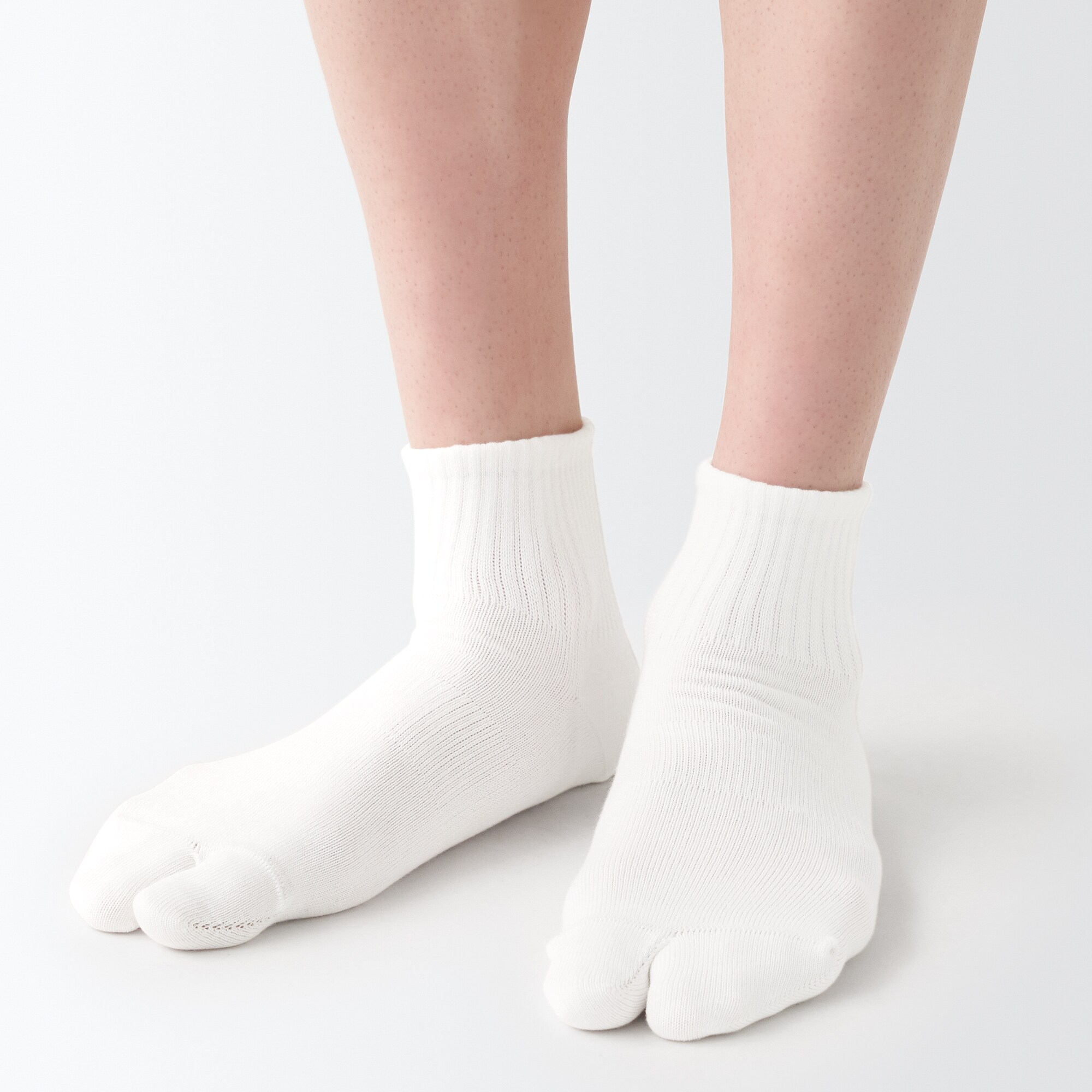 Right Angle Tabi Style Short Socks