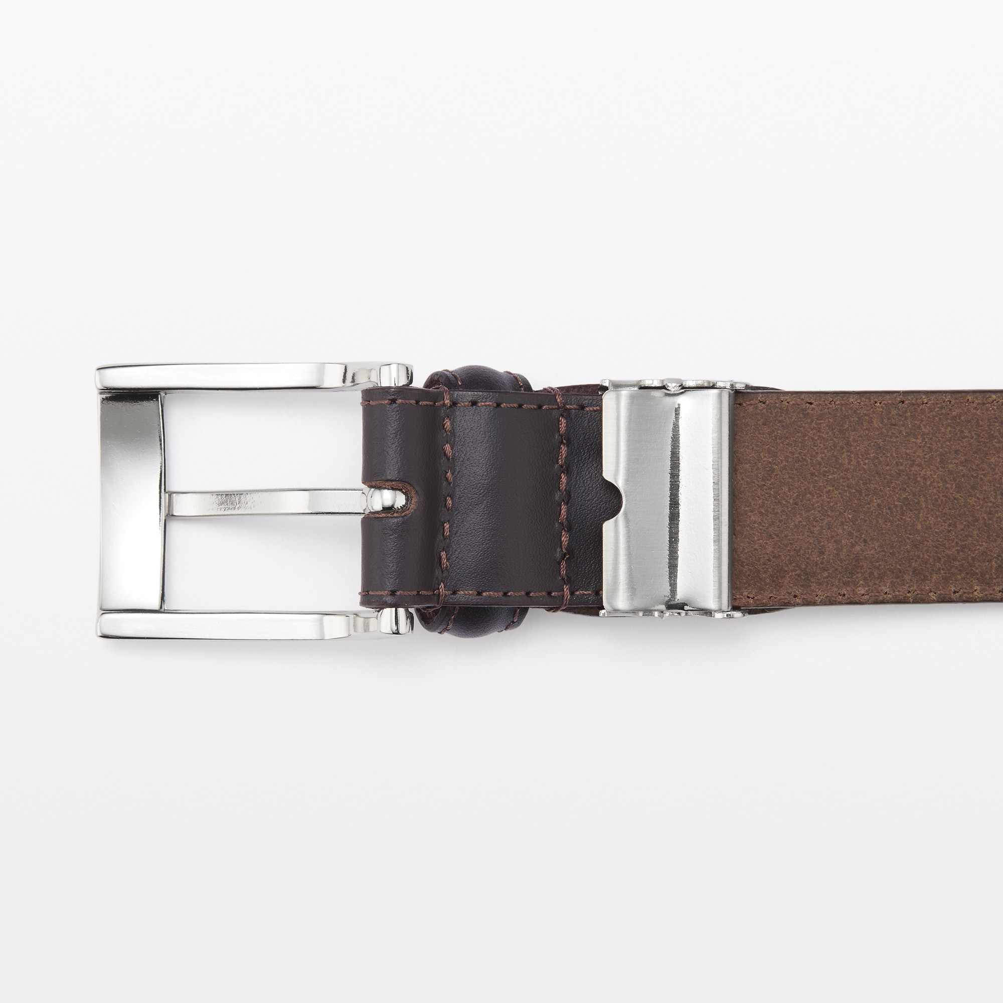 Vegetable tanned leather Adjustable length belt