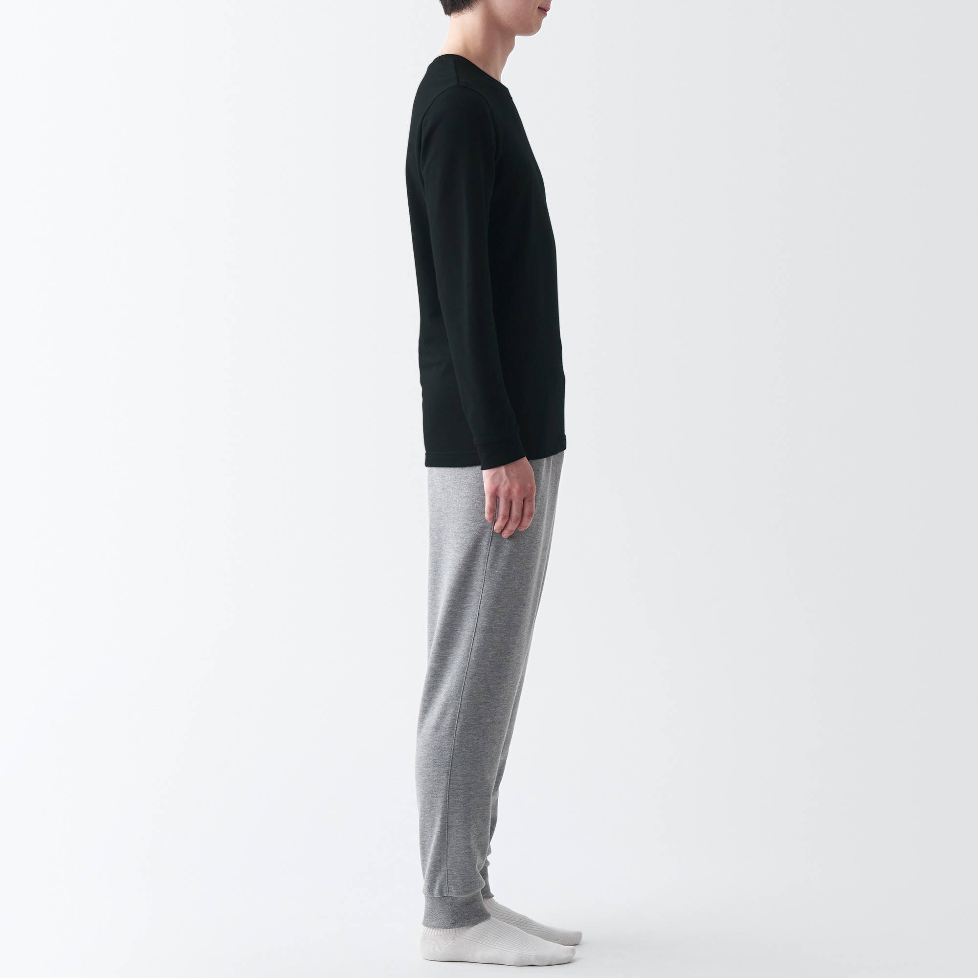 MUJI | Warm inner (thick) Long Sleeve T-shirt