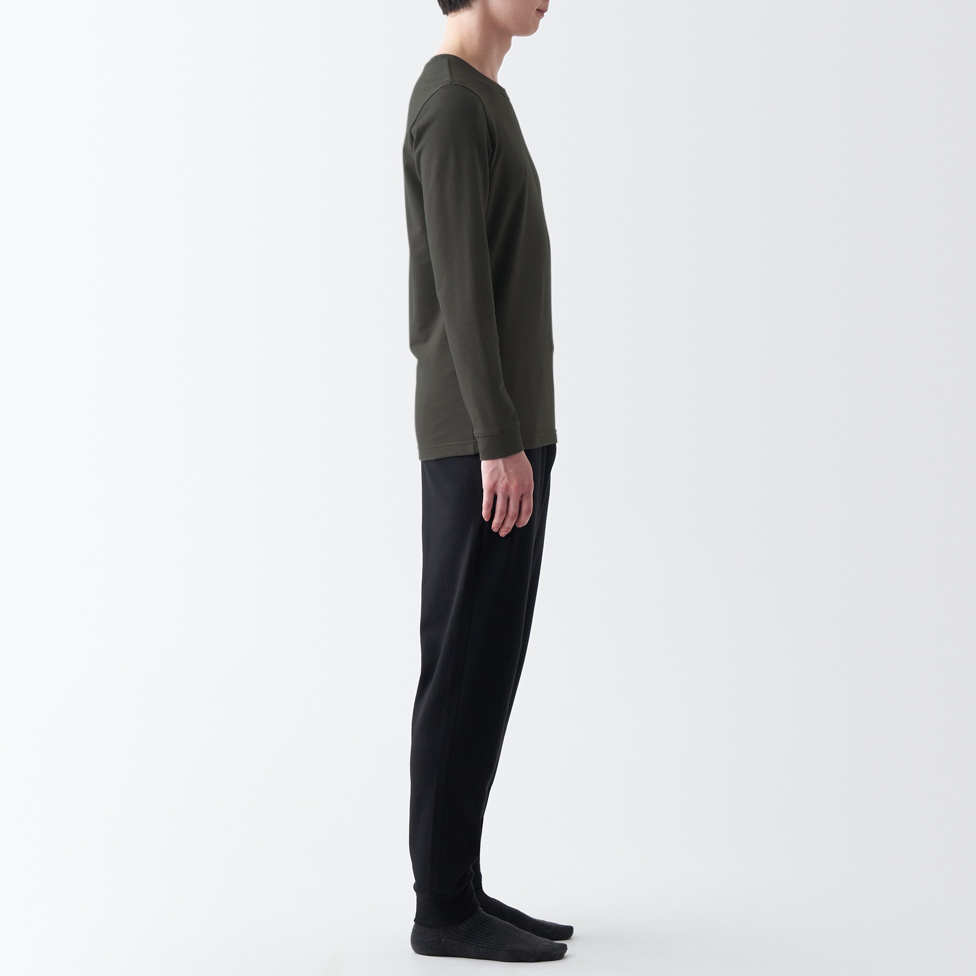 MUJI | Warm inner (thick) Long Sleeve T-shirt