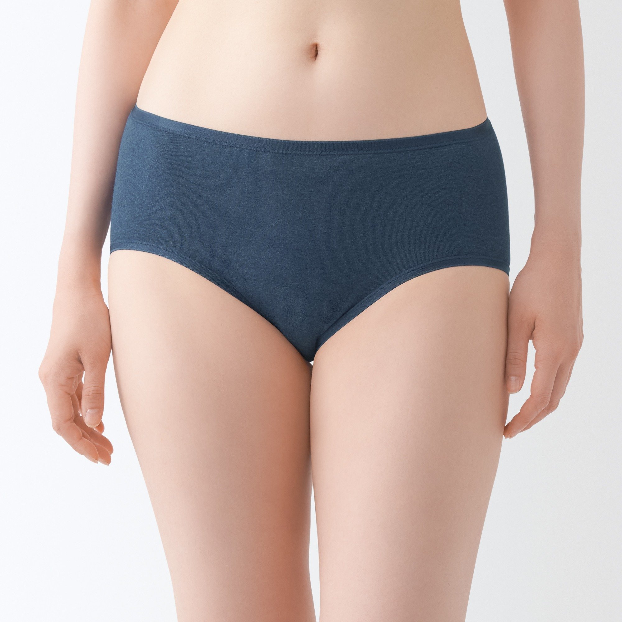 Ribbed High-rise bikini