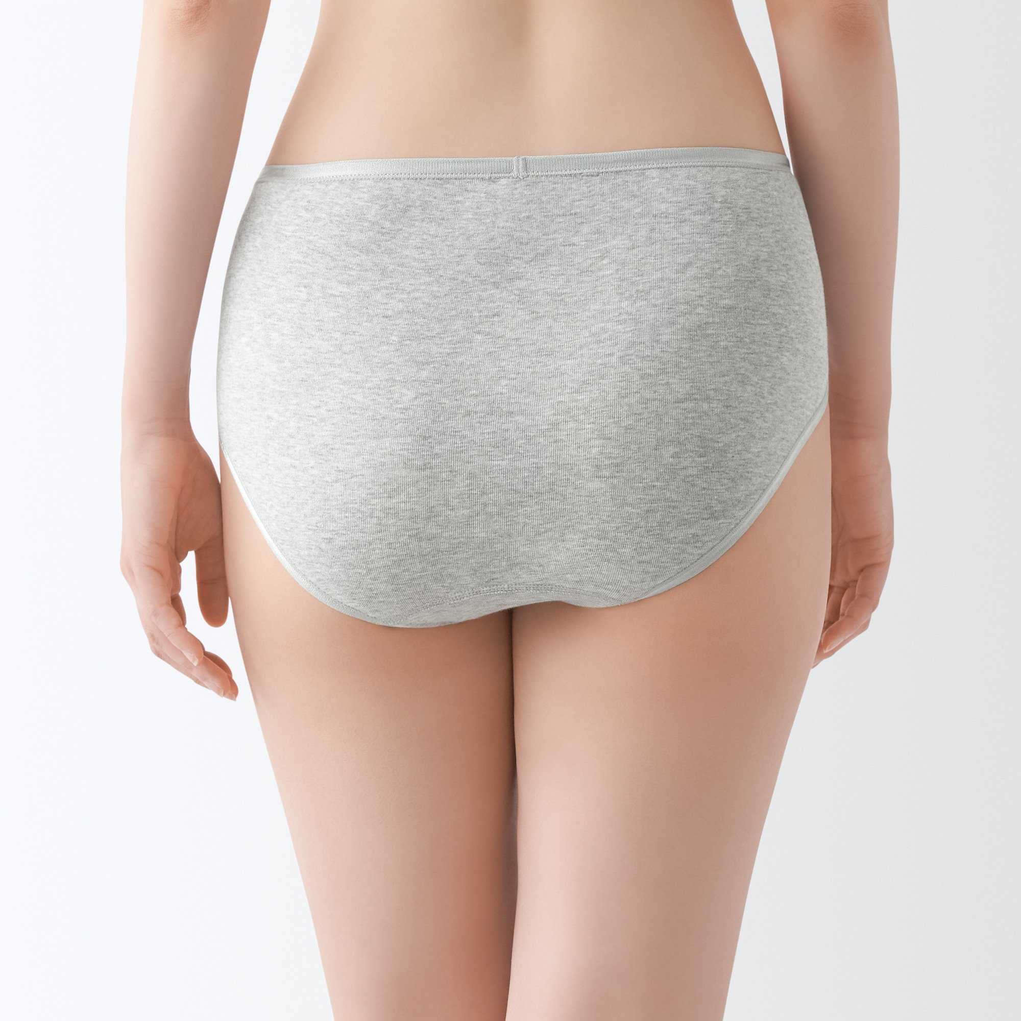 Ribbed High-rise bikini