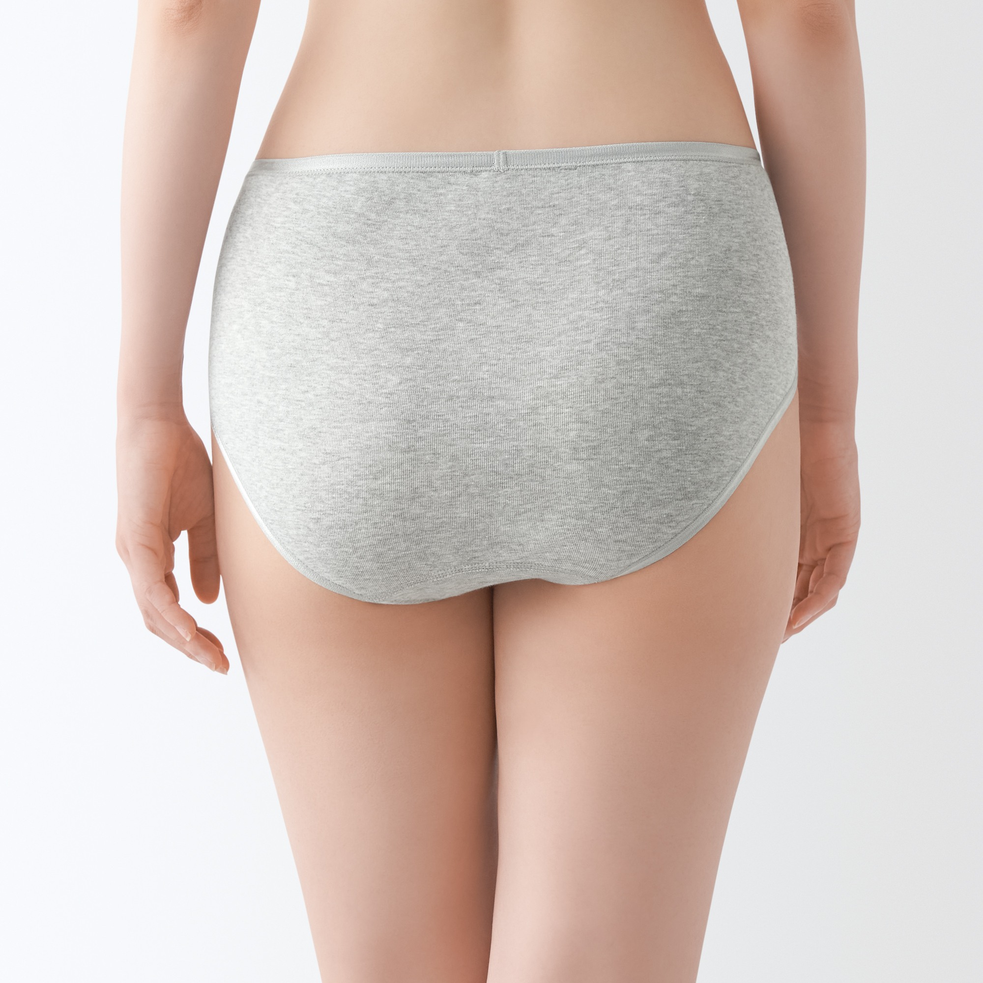 W's Ribbed high-rise Bikini shorts