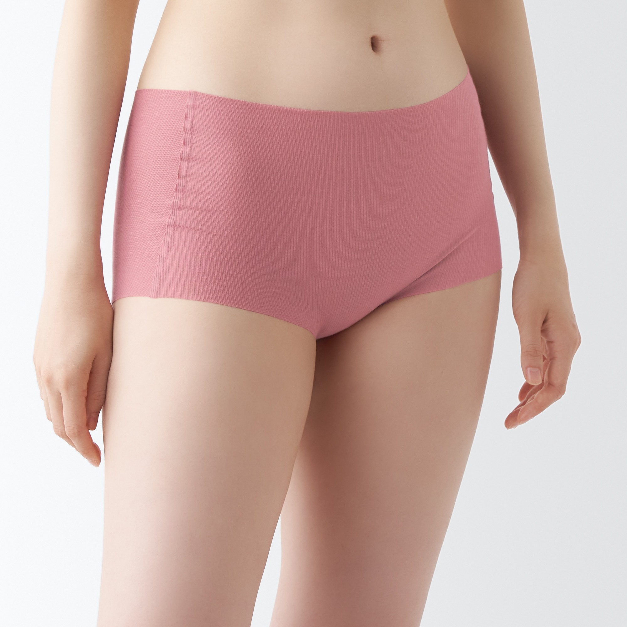 MUJI | Easy on skin ribbed bikini